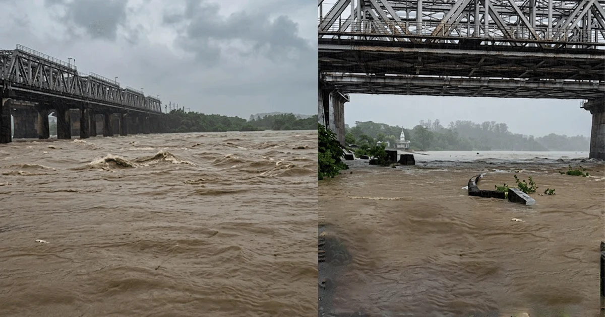 वलसाड में भारी बारिश से रेलवे ट्रैक क्षतिग्रस्त, मुंबई-अहमदाबाद रूट प्रभावित; कई ट्रेनें रद्द और शॉर्ट टर्मिनेट