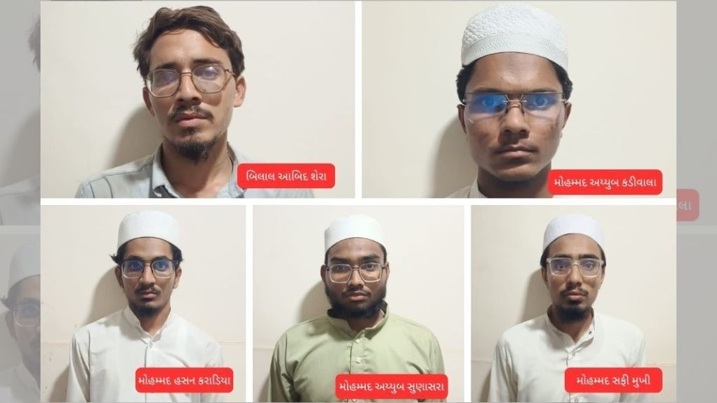 गुजरात ATS का बड़ा एक्शन: जैश-ए-मोहम्मद के 5 और आतंकवादी गिरफ्तार, IED ब्लास्ट के 8 सफल परीक्षण करने का खुलासा